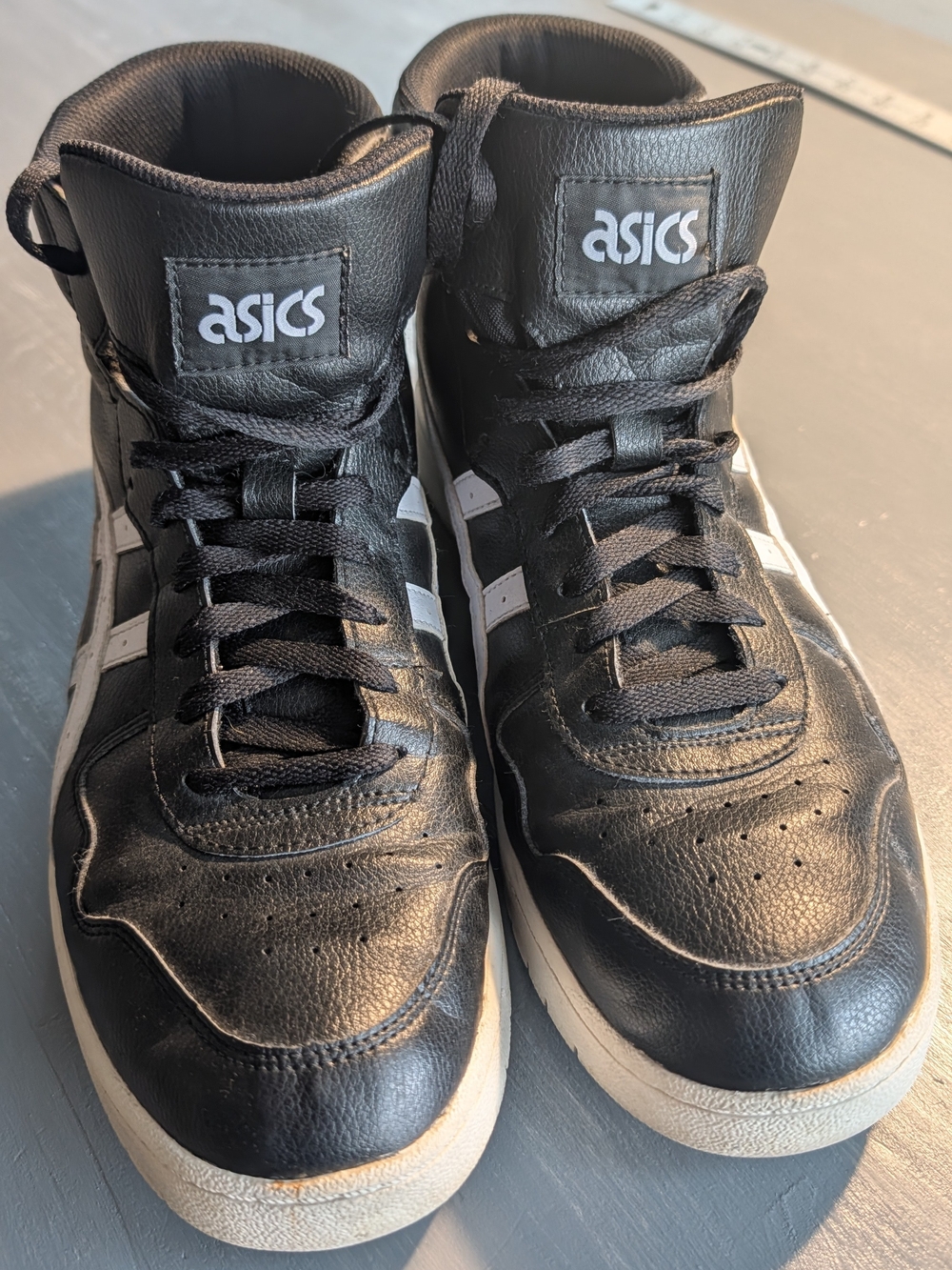 ASICS Japan L Mid 'Black White' Skateboard Sneakers, Size 11.5